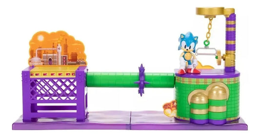 Sonic The Hedgehog Oil Ocean Playset Juego Oceano De Aceite