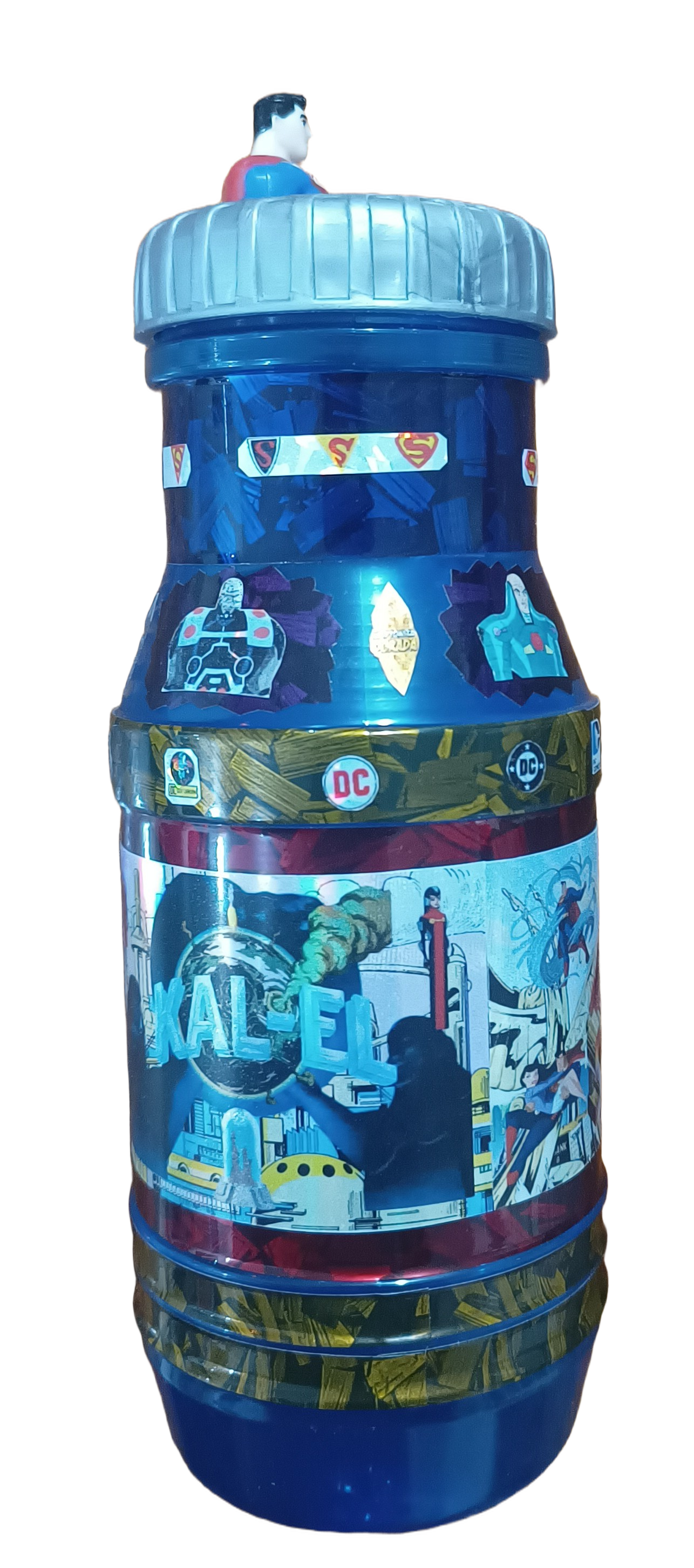 Termo Coleccionable Superman "The Legacy" – Edición 360° Mitología Holográfica