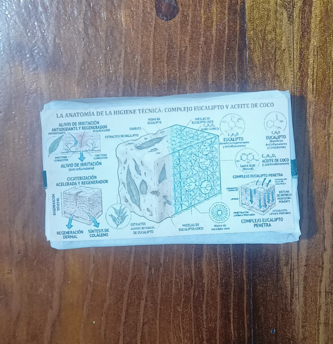 Jabón Artesanal Fight Club (70g) - Macerado de Eucalipto -EDICIÓN CARTEL CINEMATOGRÁFICO