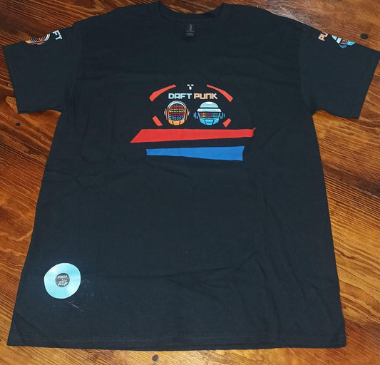 Camiseta Tron Legacy Daft Punk 100% Algodón Pesado Unisex Edición Especial Banda Sonora.