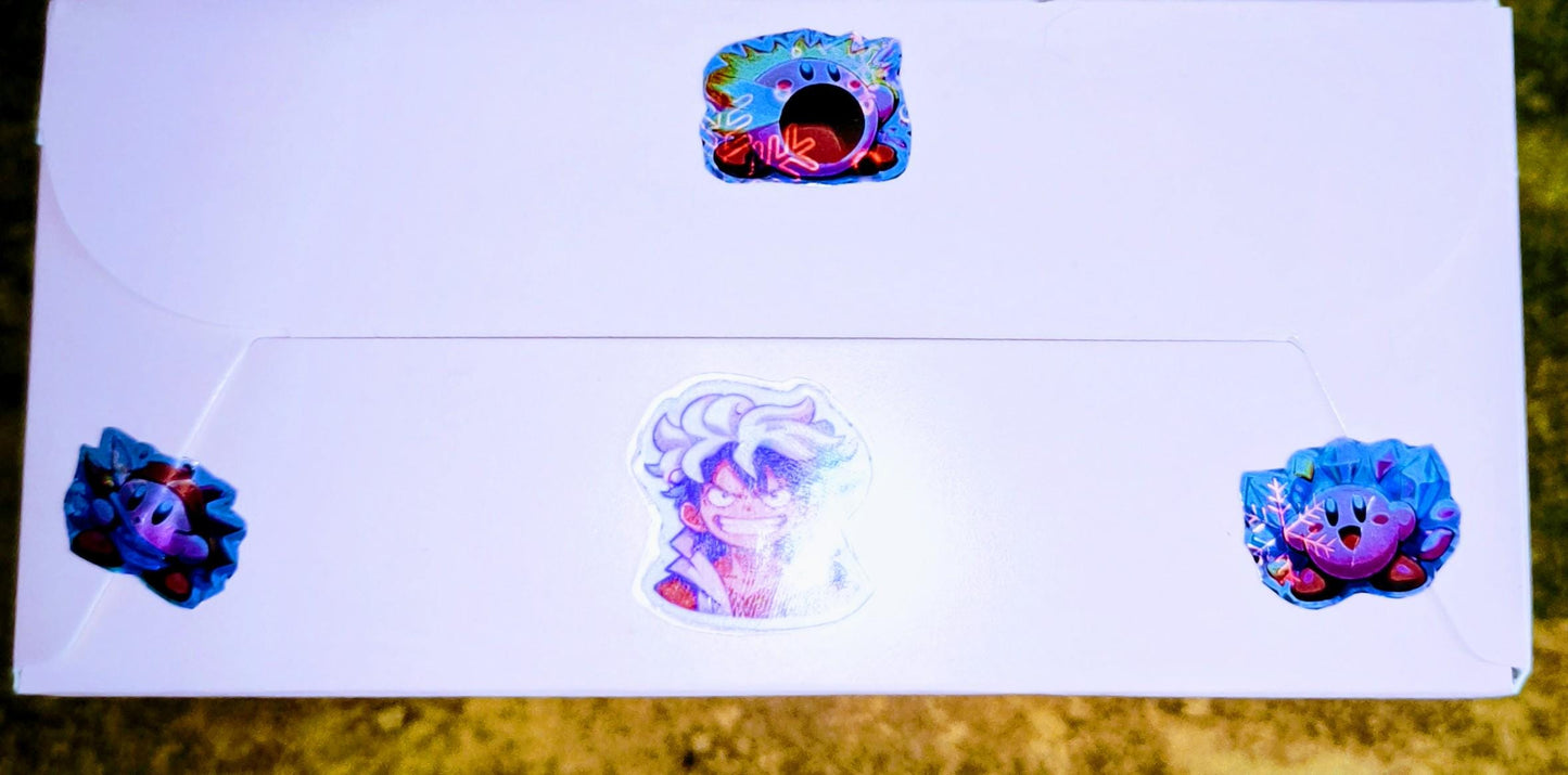 Kirby Llavero Hecho a Mano con Sombrero de Luffy | Edición Conmemorativa Anime & Videojuego
