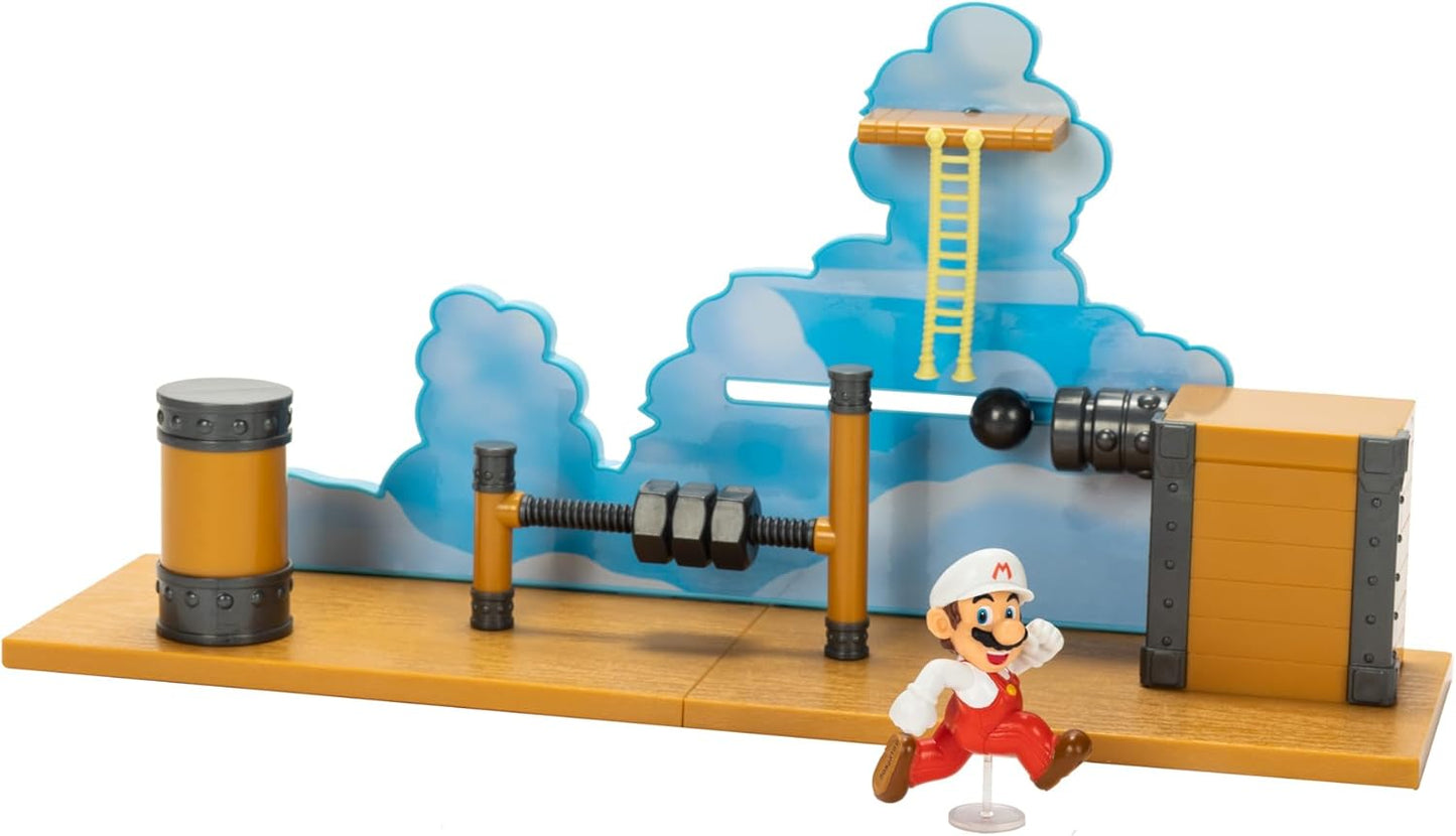 Super Mario Nintendo 2.5'' Airship Deck Playset