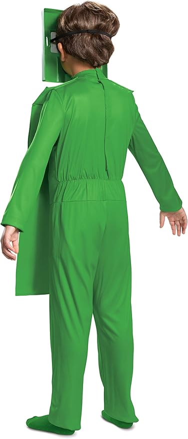 Disfraz de Minecraft Creeper para niño, verde, M (7-8)