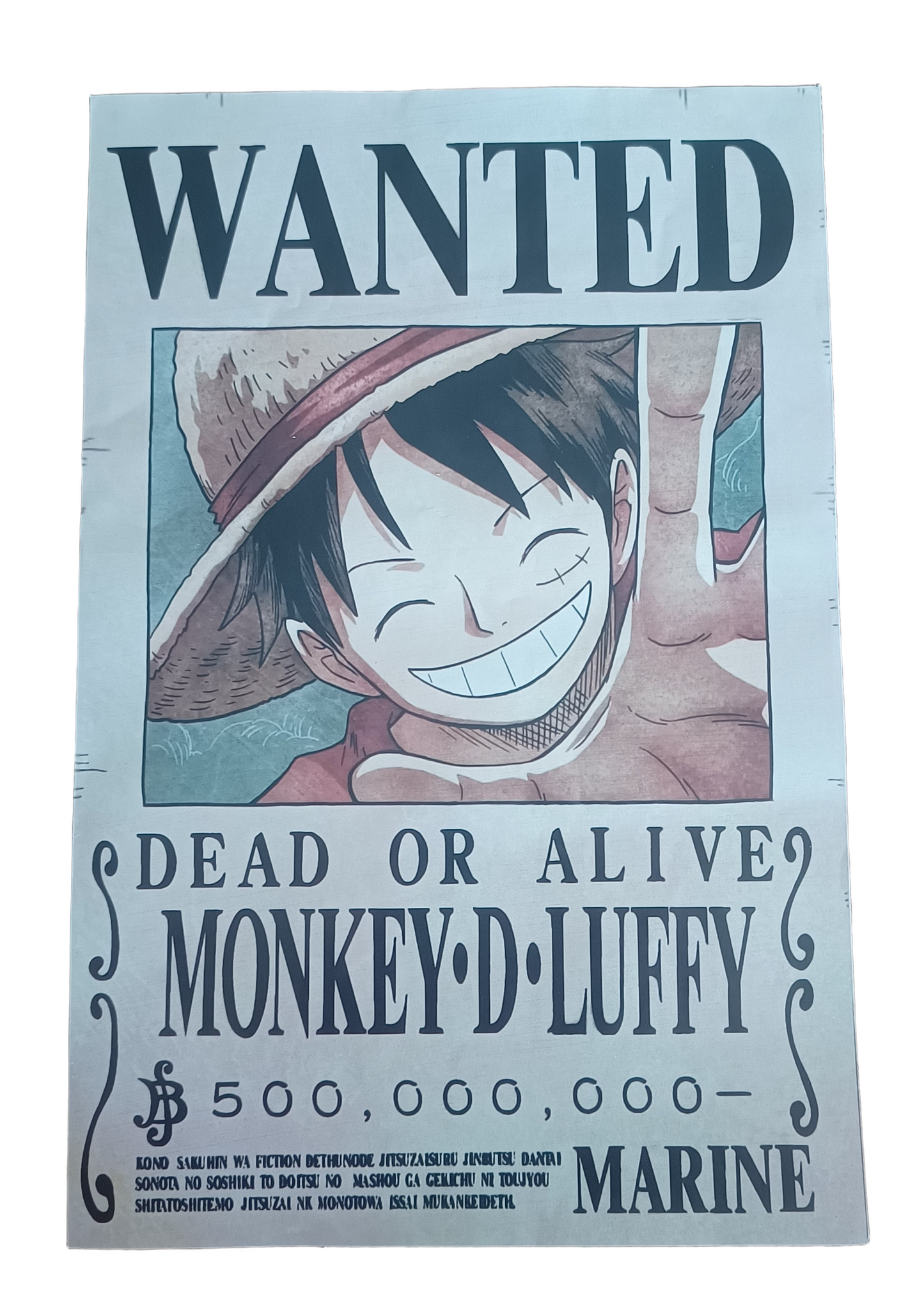 Set de Carteles Coleccionables One Piece Mugiwara