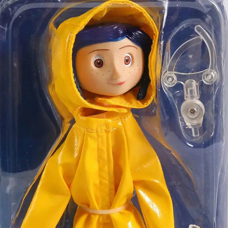 Muñeca De Acción De Pvc Con Estampado Caroline De Vo Yellow