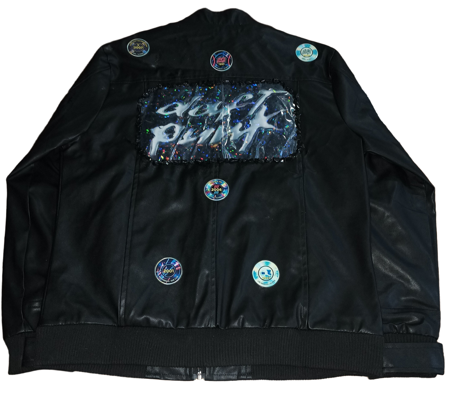 Chamarra Daft Punk - Edición de Lujo con Parches Holográficos Inspirados en su discografía