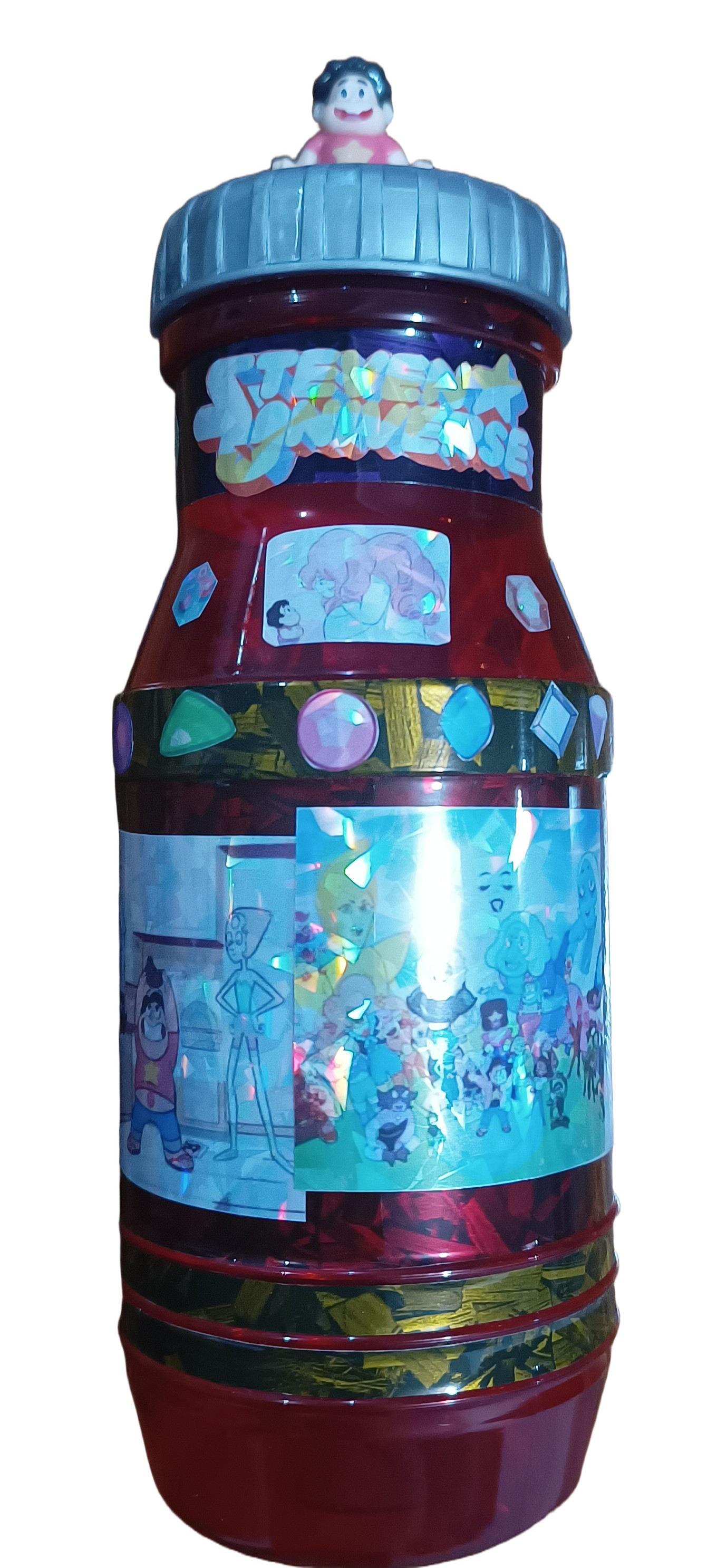Termo Personalizado 360° Steven Universe - Figura Oficial y Acabado Holográfico