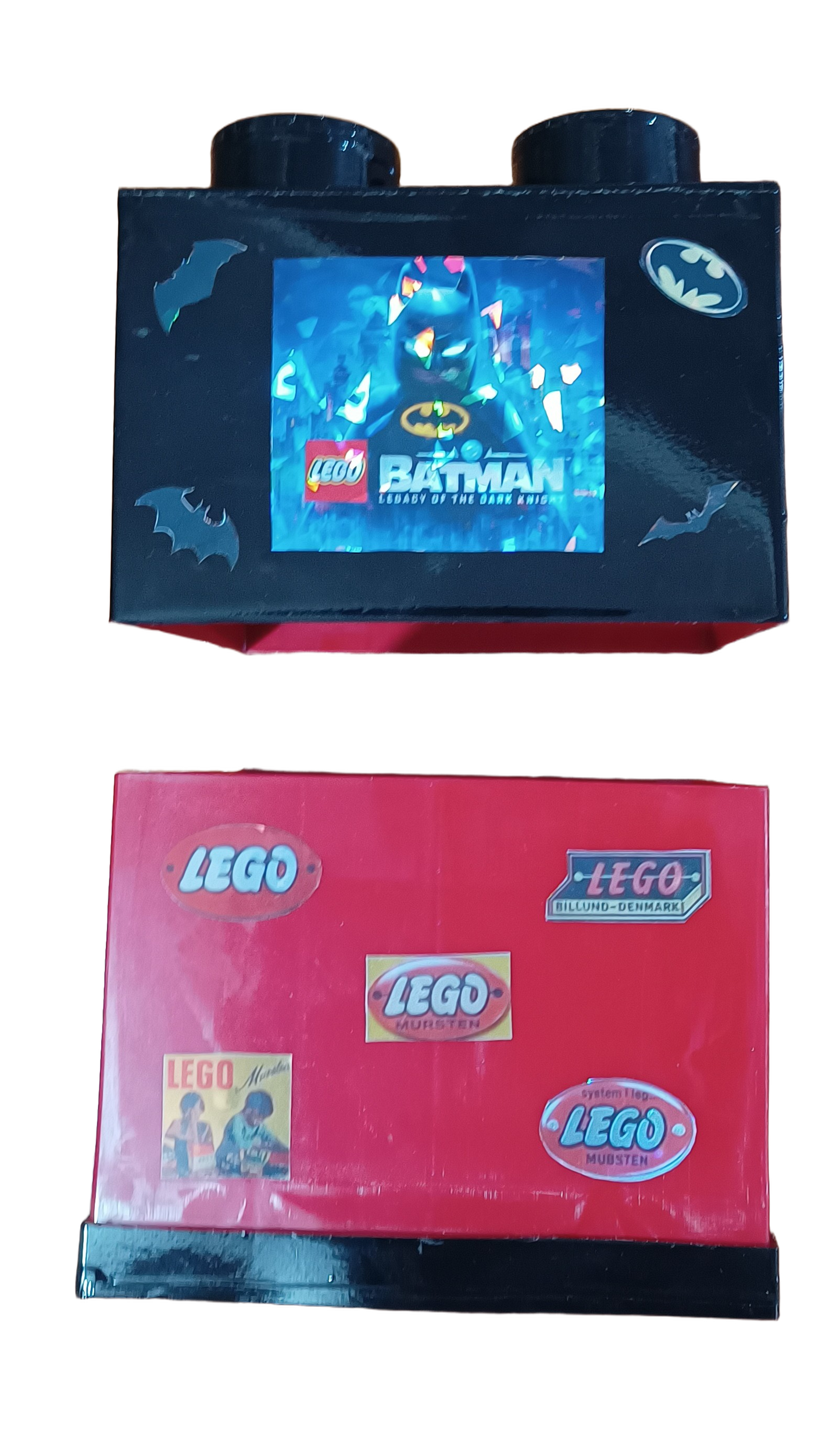 Cubo Conmemorativo LEGO Batman Edición Homenaje Artesanal 15 × 15 × 11 cm