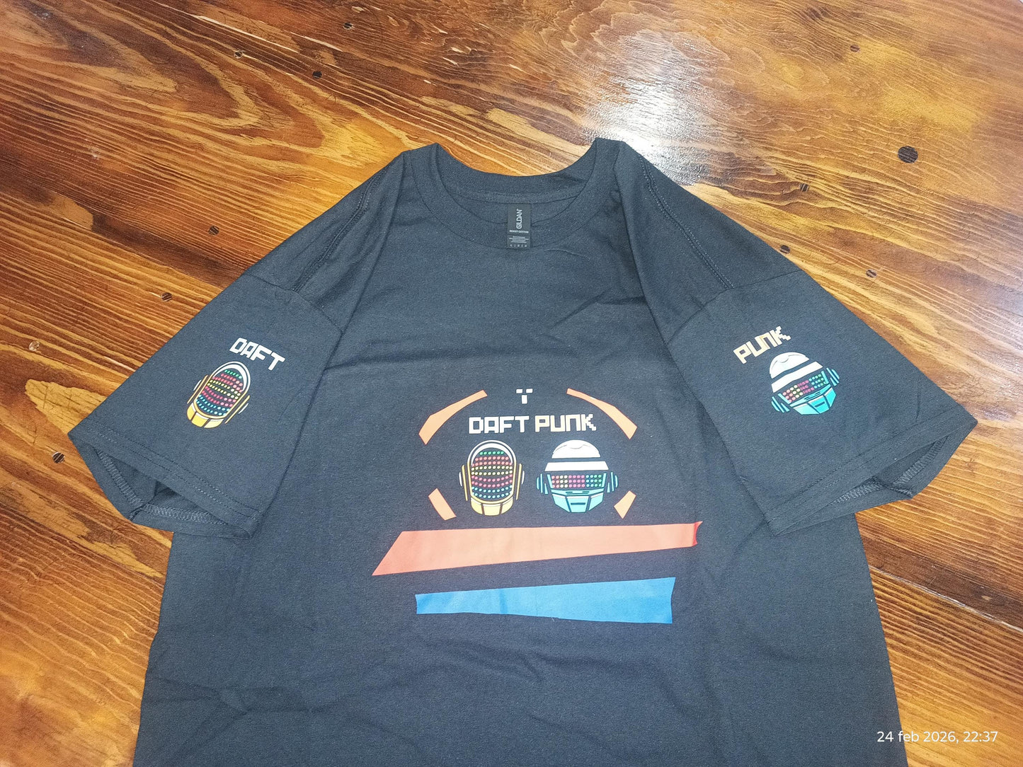 Camiseta Tron Legacy Daft Punk  100% Algodón Pesado Unisex Edición Especial Banda Sonora.